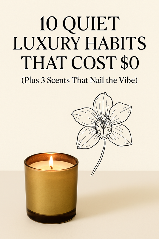 10 Quiet Luxury Habits That Cost $0 (Plus 3 Scents That Nail the Vibe)