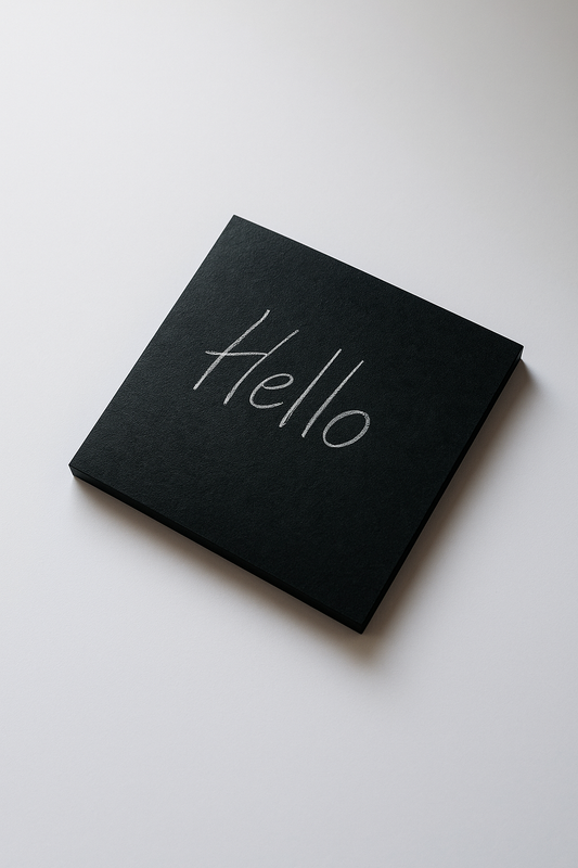 Post it Notes- Black