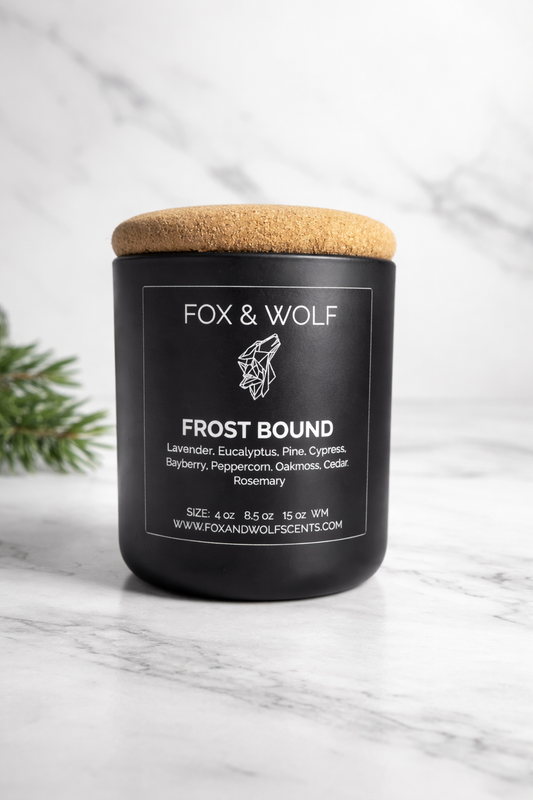 Frost Bound Small Candle