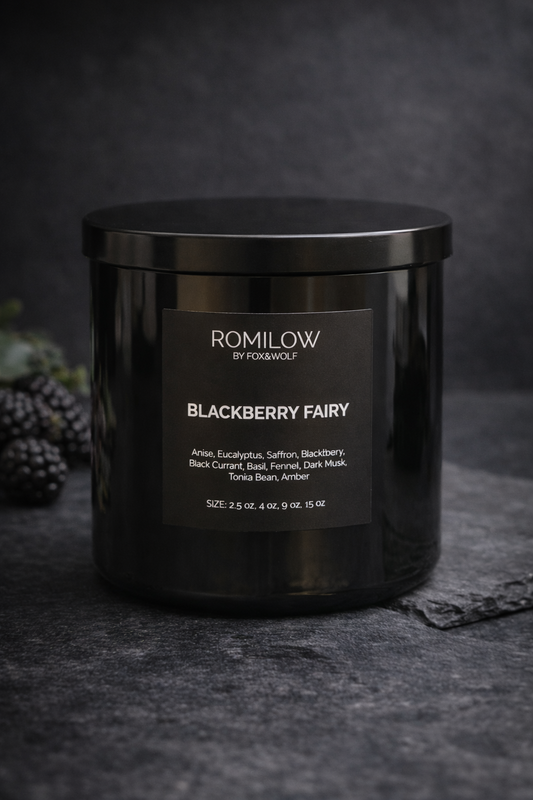 Blackberry Fairy Large Candle