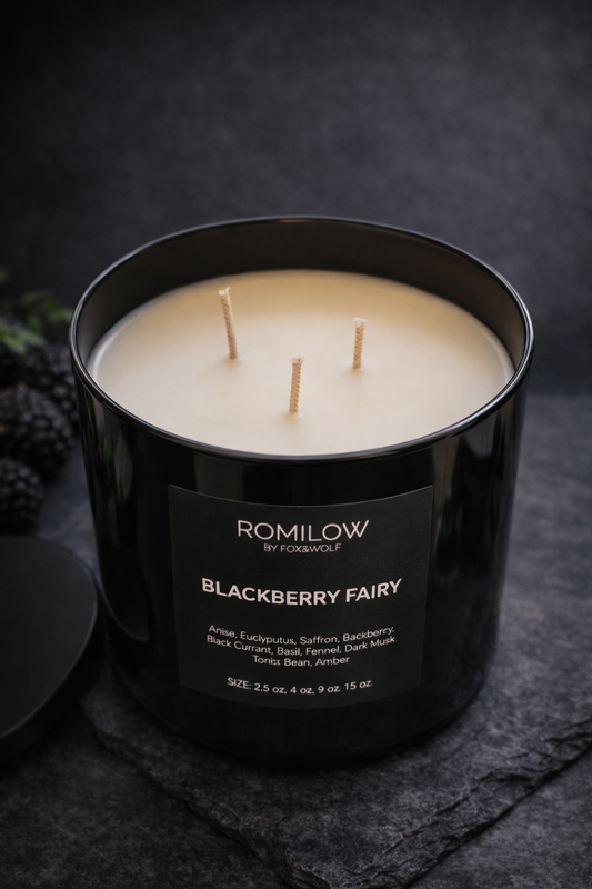 Blackberry Fairy Large Candle
