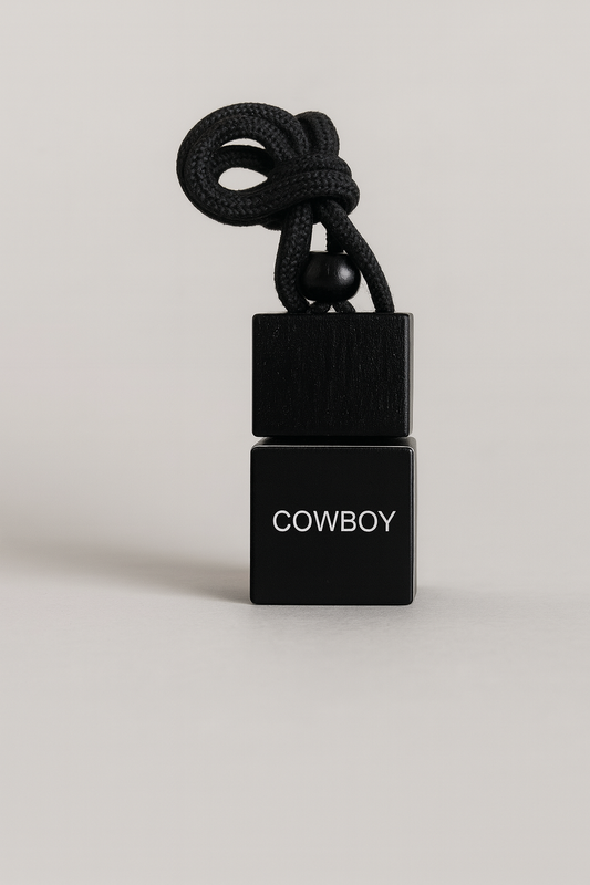 NEW Cowboy Black Car Freshener