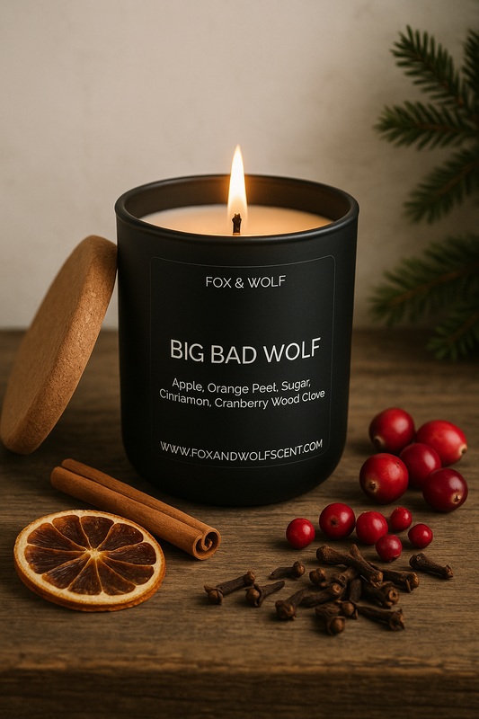Big Bad Wolf Small Candle