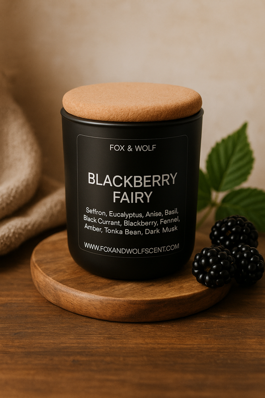 Blackberry Fairy Small Candle