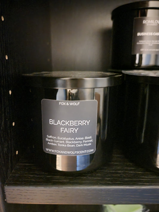 Blackberry Fairy Large Candle