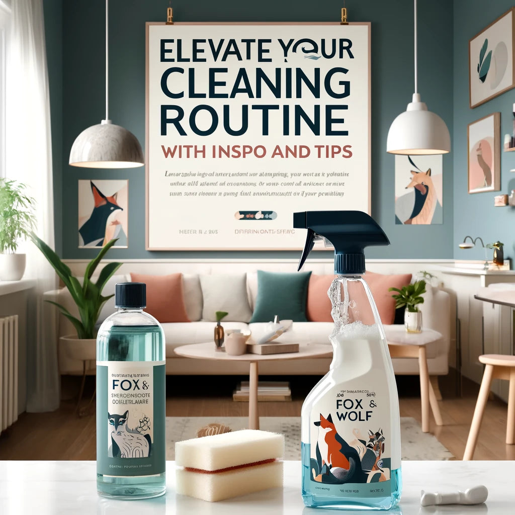 Elevate Your Cleaning Routine with Fox and Wolf Scents: Inspo and Tips