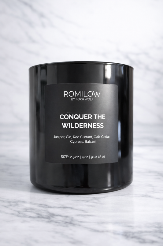Conquer the Wilderness Medium Candle