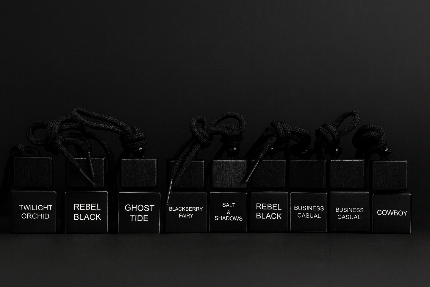 Car Freshener Duo — Cowboy + Business Casual