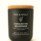Conquer the Wilderness Small Candle